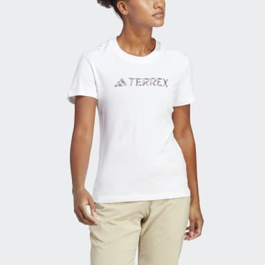 W Logo Tee Branco Mulher TERREX