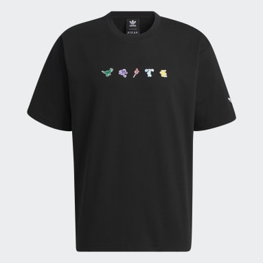 Camiseta Manga de Manga Corta (Género Neutro) adidas x Disney Negro Originals