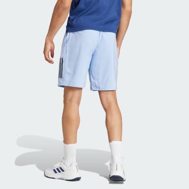 Shorts De Tenis Club 3 Rayas Azul Hombre Tennis