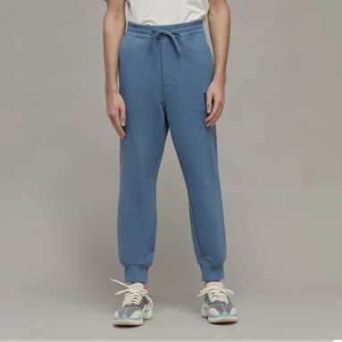 Pantalón Organic Cotton Terry Cuffed Y-3 Azul Hombre Y-3