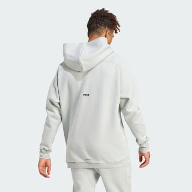 Muži Sportswear Siva Mikina s kapucňou New adidas Z.N.E. Premium