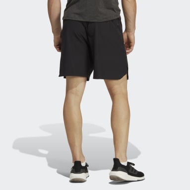 Άνδρες Γυμναστήριο Και Προπόνηση Μαύρο Workout Knurling Shorts
