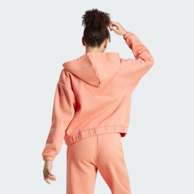 Chaqueta con capucha ALL SZN Fleece Washed Rojo Mujer Sportswear