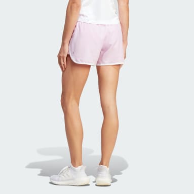 Adidas Women's Run Fast 3 Shorts Blue L