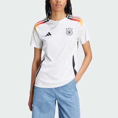 Camiseta Local Alemania 24 Blanco Mujer Fútbol