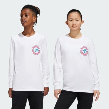 Tee shirt manche longue adidas garcon discount