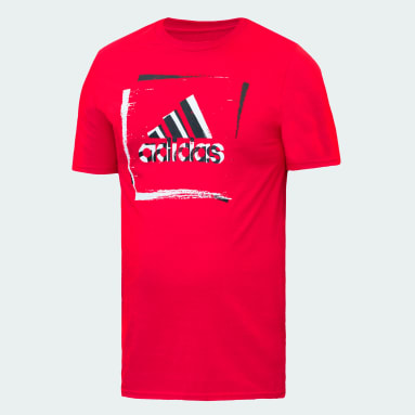 Playeras adidas rojas top