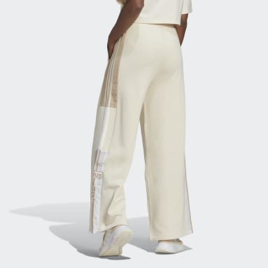 Women's Originals White Adicolor Classics Wide Leg Pants