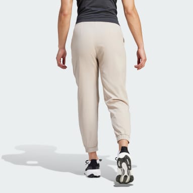 Pants Playera Minimalista AEROREADY Train Essentials Beige Mujer Training