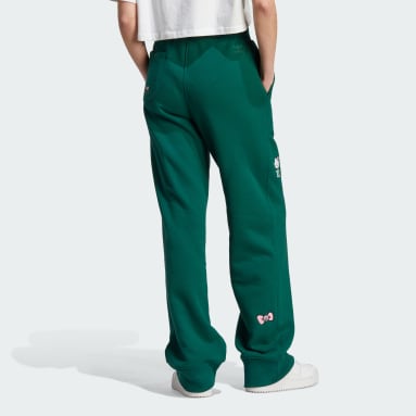 Pantalones adidas Originals verdes de mujer