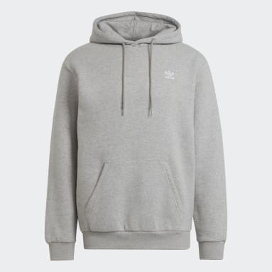 Sweat-shirt à capuche Adicolor Essentials Trefoil gris Hommes Originals