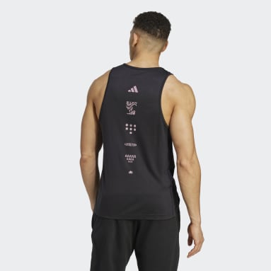 Camisola de Alças para Ioga Preto Homem Ginásio E Treino