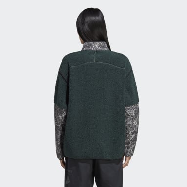 Veste en molleton Terrex x and wander vert Hommes TERREX