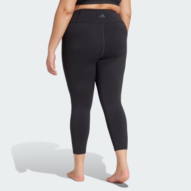 adidas DailyRun 7/8 Leggings (Plus Size) - Black