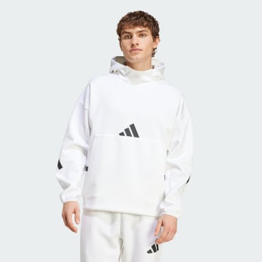 Pull blanc adidas homme top