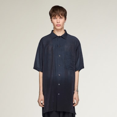 Y-3 DIP DYE SHORT SLEEVE LONG SHIRT