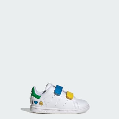 Infants Originals สีขาว รองเท้า adidas Stan Smith x LEGO® สำหรับเด็ก