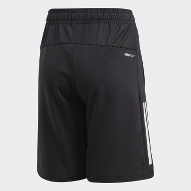 Short 3-Stripes Nero Ragazzo Fitness & Training