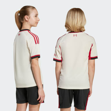 Jersey visitante del Liverpool FC 25/26 para niños