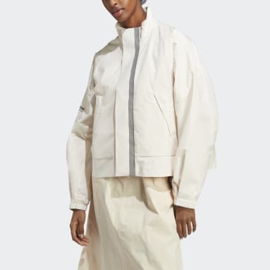 Casaca Corta adidas Adventure Blanco Mujer Originals