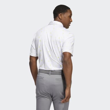 Άνδρες Γκολφ Λευκό Ultimate365 Allover Print Polo Shirt