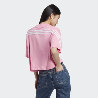 Women Sportswear Pink Future Icons 3-Stripes Tee