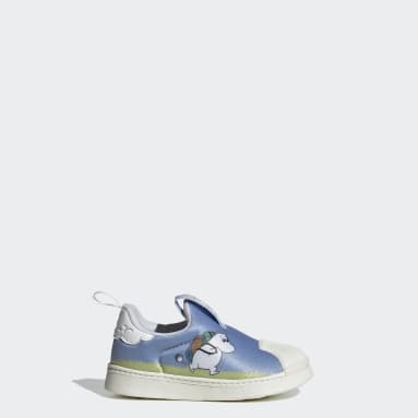 Kinder Originals Superstar 360 x Mumins Schuh Blau