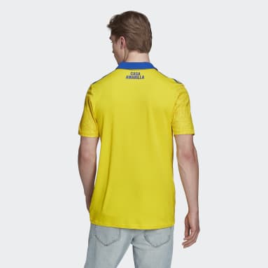 Camiseta Tercer Uniforme Boca Juniors 22/23 Amarillo Hombre Fútbol