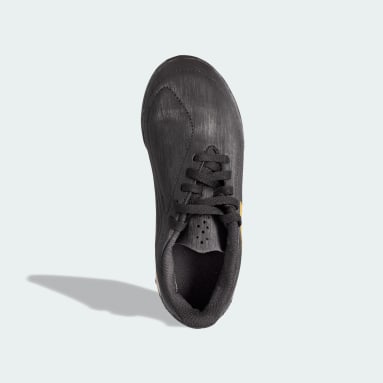 Botines de Fútbol Deportivo Pasto Sintético Negro Niño Fútbol