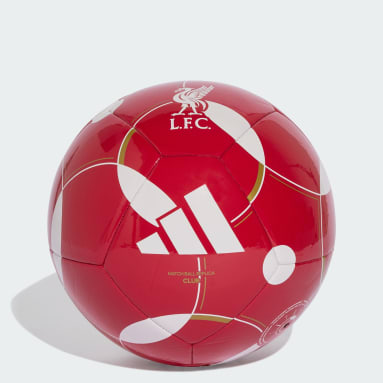 Lopta v klubových farbách FC Liverpool