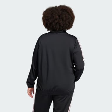 Tricot 3-Streifen Trainingsjacke – Große Größen