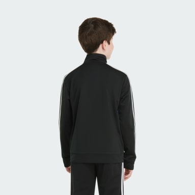 Youth Training Black Colorblock Tricot Jacket