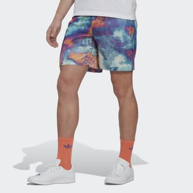 Shorts de Malla Estampados Multicolor Hombre Originals