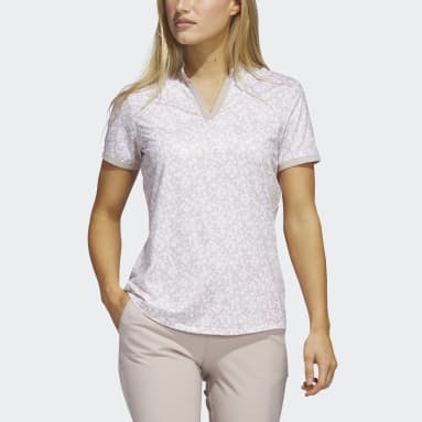 Polo de golf Ultimate365 Marron Femmes Golf