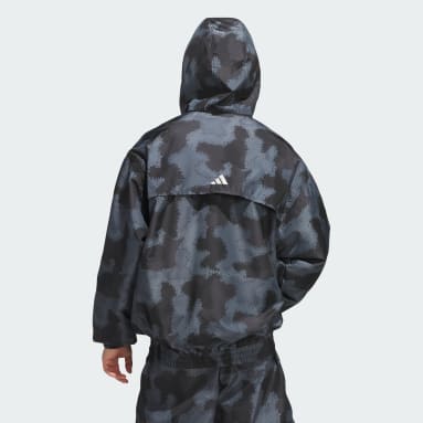 Anorak con estampado integral de camuflaje Anthony Edwards