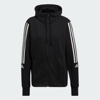 Chaqueta con capucha AEROREADY Made for Training Negro Mujer Gimnasio Y Entrenamiento