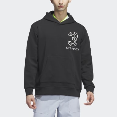 Felpa con cappuccio adicross Anti 3 Putt Nero Uomo Golf
