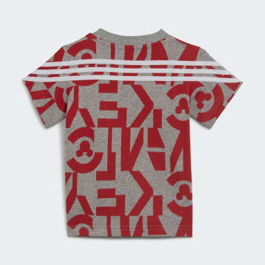 T-shirt adidas x Disney Mickey Mouse Gris Enfants Sportswear