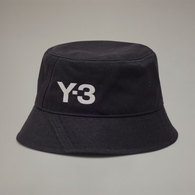 y_3 Black Y-3 스테이플 버킷 햇