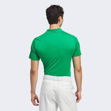 Green adidas polo shirt on sale