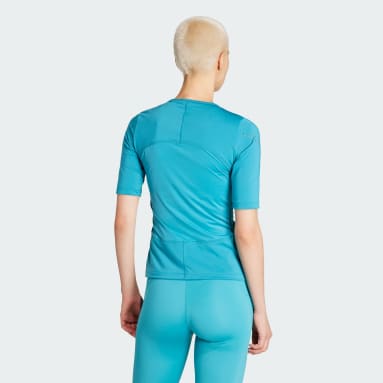 Camiseta adidas by Stella McCartney TruePurpose Training Turquesa Mujer adidas by Stella McCartney
