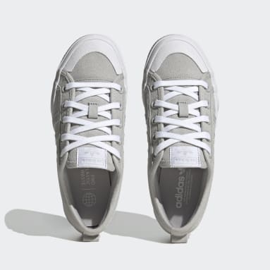 Youth Originals Grey Nizza Platform Shoes