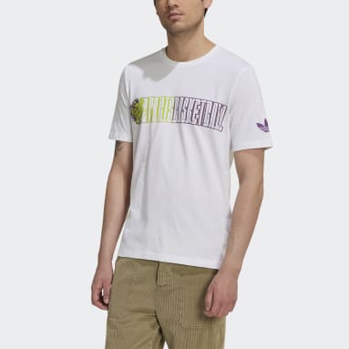T-shirt Paris Pour Paris adidas x Paris Basketball Branco Homem Originals