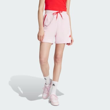 Quần Short Vải Thun Da Cá Màu Nổi Bật Essentials