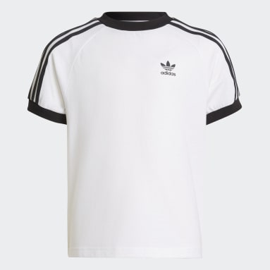 Adicolor 3-Stripes Tee Bialy