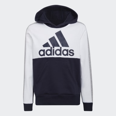Sudadera con capucha Colorblock Fleece Azul Niño Sportswear
