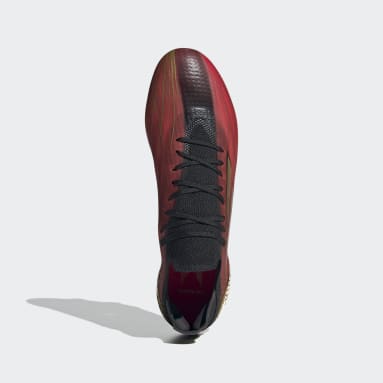 Chaussure X Speedflow.1 Terrain souple rouge Soccer