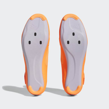 CHAUSSURE D'INDOOR CYCLING Orange Cyclisme