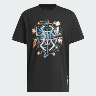 Donovan Mitchell 8-Bit Graphics Signature Basketball Graphic Tee