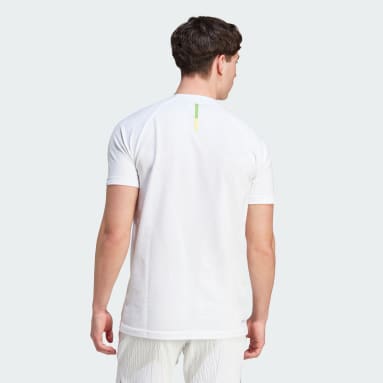 Mænd Tennis Hvid AEROREADY Pro Seamless Tennis T-shirt